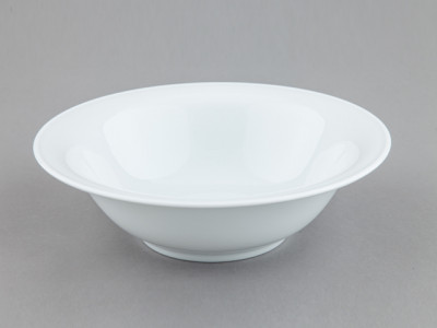 Салатник фарфоровый, 250 мм, белый, Ancap, New York