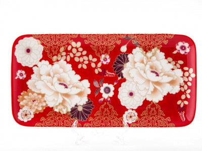 Поднос, красный, 295х150 мм, Maxwell Williams, Kimono