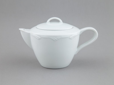 Чайник фарфоровый, 0.65 л, белый, Ancap, Sintesi