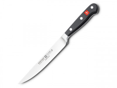 Кухонный нож, черный, 160 мм, WUESTHOF, Classic