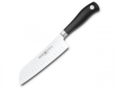 Кухонный японский нож Шеф, черный, 170 мм, WUESTHOF, Grand Prix