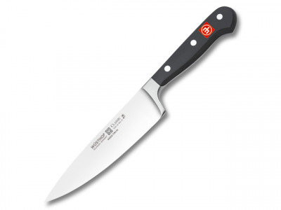 Кухонный нож шеф, черный, 160 мм, WUESTHOF, Classic