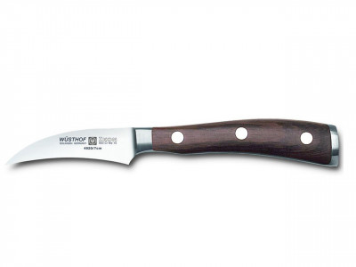 Кухонный нож для чистки, коричневый, 70 мм, WUESTHOF, Ikon