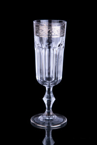 Набор бокалов для шампанского, 6 пр, платиновый, Timon, P/Columbia