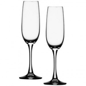 Набор бокалов для шампанского, 0.19 л, 54 мм, 2 пр, прозрачный, Spiegelau, Soiree