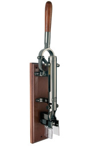 Штопор настенный матовый с деревянным креплением, серый, коричневый, 90х115х595 мм, BOJ, Professional Wall-mounted Corkscrew with Wood