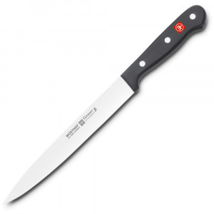 Кухонный нож для резки мяса, черный, 200 мм, WUESTHOF, Gourmet