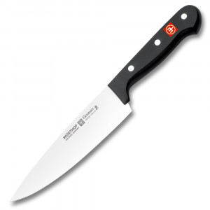 Кухонный нож шеф, черный, 160 мм, WUESTHOF, Gourmet
