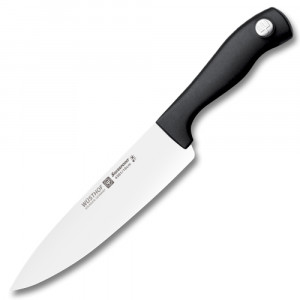 Кухонный нож Шеф, черный, 180 мм, WUESTHOF, Silverpoint