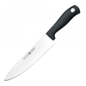 Кухонный нож Шеф, черный, 200 мм, WUESTHOF, Silverpoint