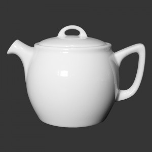 Чайник фарфоровый, 0.2 л, белый, Ancap, Belem