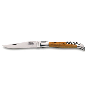 Профессиональный нож со штопором Можжевельник, коричневый, LAGUIOLE
