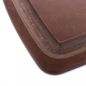 Доска разделочная деревянная с желобом, коричневый, 305х230 мм, Arcos, Accessories