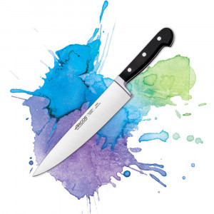 Кухонный нож Шеф, черный, 230 мм, Arcos, Clasica