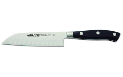 Кухонный японский нож Шеф, черный, 140 мм, Arcos, Riviera