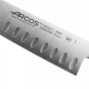 Кухонный японский нож Шеф, черный, 140 мм, Arcos, Riviera