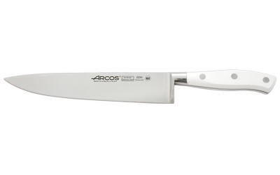 Кухонный нож Шеф, белый, 200 мм, Arcos, Riviera Blanca