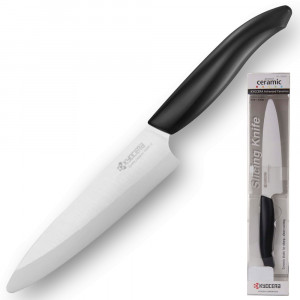 Нож кухонный керамический, черный, Kyocera, Black&White