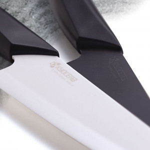Нож кухонный керамический, черный, Kyocera, Black&White