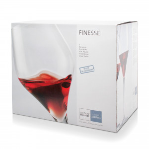 Набор бокалов для красного вина, 0.437 л, 6 пр, прозрачный, Schott Zwiesel, Finesse
