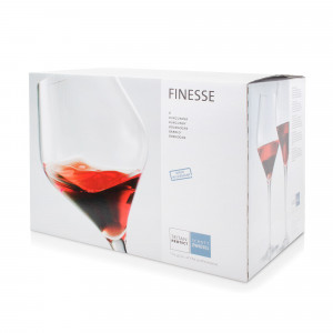 Набор бокалов для красного вина, 0.66 л, 6 пр, прозрачный, Schott Zwiesel, Finesse