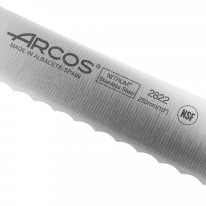 Кухонный нож для хлеба, черный, 250 мм, Arcos, Universal