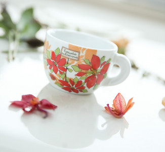 Кофейные пары для капучино, 0.19 л, 2 пр, деколь Giardino Delle Meravig, Ancap, Edex