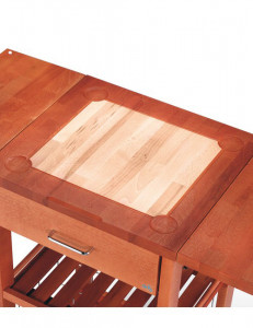 Кухонный столик, вишня, 470х435х855 мм, ARIS SRL, Pantagruel