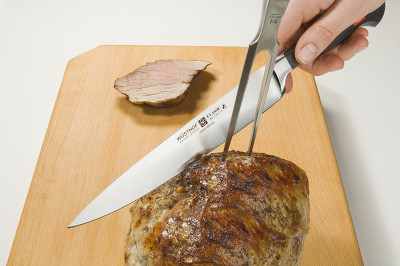 Кухонный нож для резки мяса, черный, 140 мм, WUESTHOF, Classic