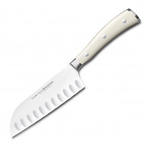 Кухонный японский нож Шеф, белый, 140 мм, WUESTHOF, Ikon Cream White
