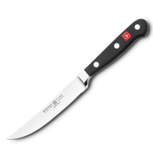 Набор ножей для стейка, 4 пр, черный, 120 мм, WUESTHOF, Classic