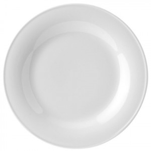 Тарелка фарфоровая широкая, 305 мм, белый, Ancap, New York