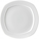 Тарелка фарфоровая, 220 мм, белый, Италия