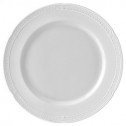 Тарелка фарфоровая плоская, 260 мм, белый, Италия