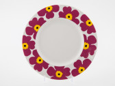 Широкая тарелка, 290 мм, фиолетовый, Япония