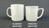 Кружка фарфоровая, 0.31 л, белый, Ancap, Mug