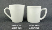 Кружка фарфоровая, 0.28 л, белый, Ancap, Mug