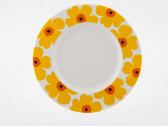 Широкая тарелка, 290 мм, желтый, Япония