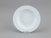 Тарелка фарфоровая глубокая, 220 мм, белый, Ancap, Sintesi