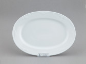 Блюдо фарфоровое, белый, 320х220 мм, Италия