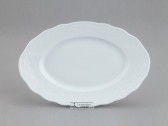 Блюдо фарфоровое овальное, белый, 290х190 мм, Ancap, Vienna