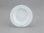 Тарелка фарфоровая глубокая, 220 мм, белый, Ancap, Vienna