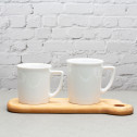 Фарфоровая кружка, 0.26 л, белый, Ancap, Mug