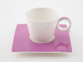 Кофейная пара, 0.1 л, 6.5 мм, 2 пр, фиолетовый, Япония