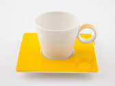 Кофейная пара, 0.1 л, 6.5 мм, 2 пр, желтый, Япония