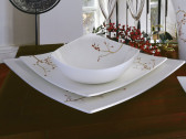 Столовый сервиз на 12 персон, 39 пр, Royal Bone China, Calista iris