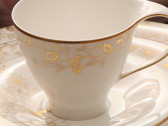 Столовый сервиз, 39 пр, белый, Royal Bone China, Golden Holy