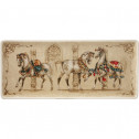 Прямоугольное блюдо для торта, 360х155 мм, Gien, Chevaux Du Vent