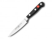 Кухонный нож для чистки овощей, черный, 100 мм, WUESTHOF, Classic