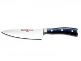 Кухонный нож шеф, черный, 200 мм, WUESTHOF, Classic Ikon